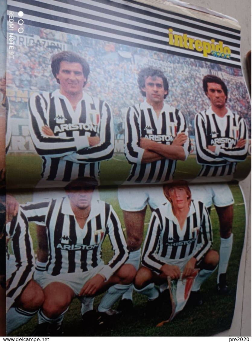 L’INTREPIDO 1983 POSTER DELLA JUVENTUS ALLEGATO MIGUEL BOSE’ LOREDANA BERTE’ I ROCKETS - Other & Unclassified