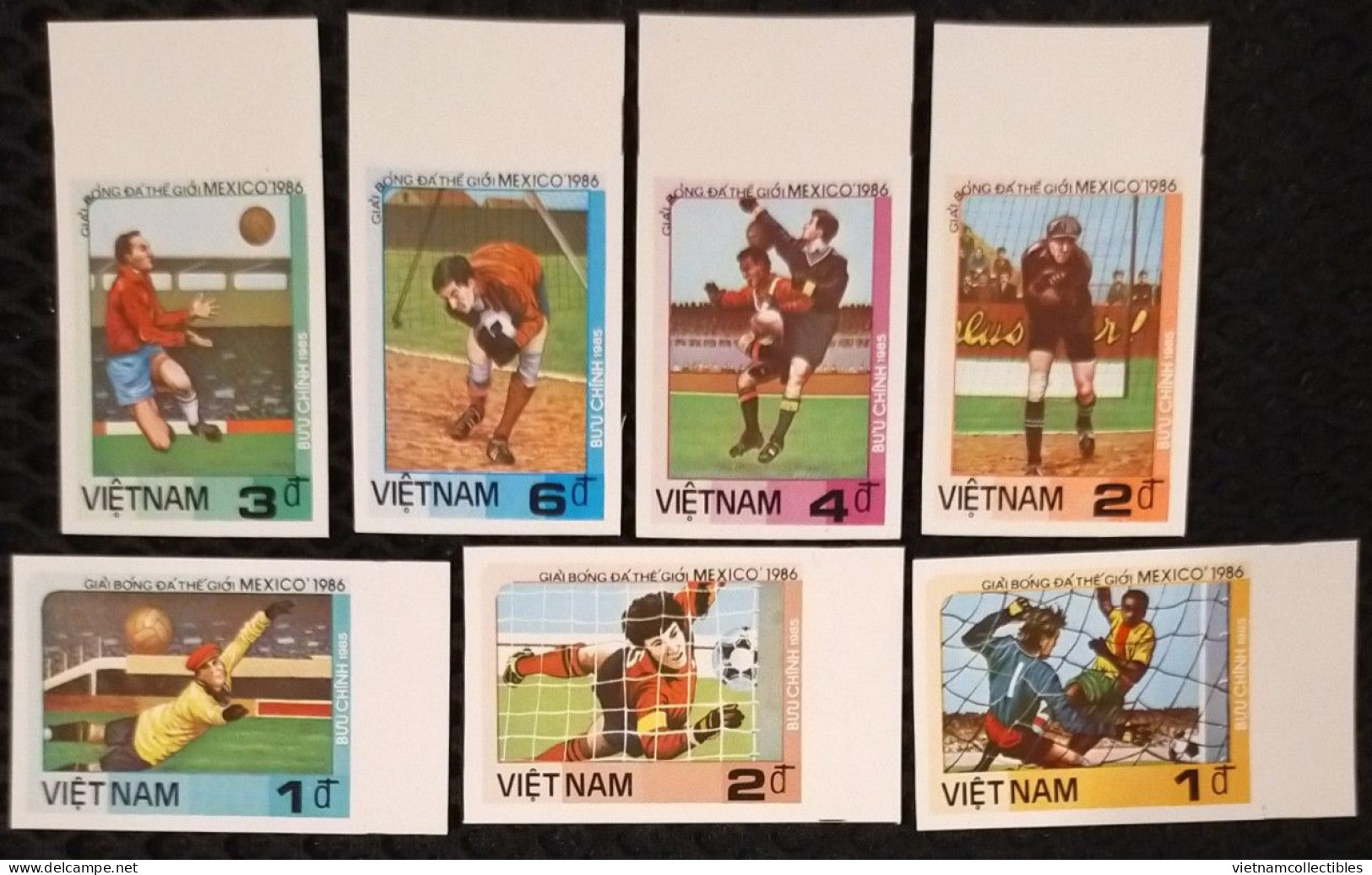 Vietnam Viet Nam MNH Imperf Stamps 1985 : World Cup Football In Mexico (Ms479) - Viêt-Nam