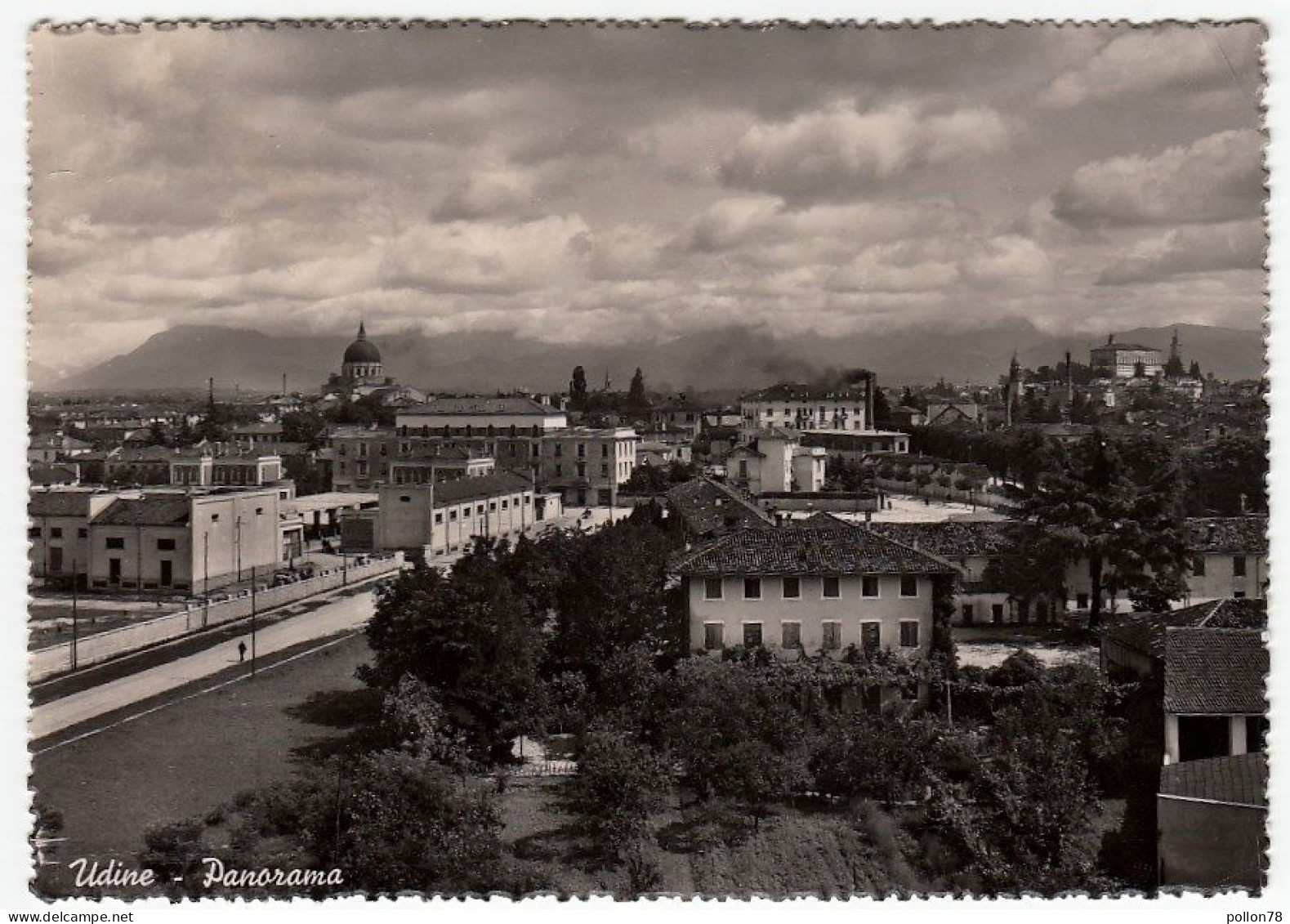 UDINE - PANORAMA - 1951 - Udine