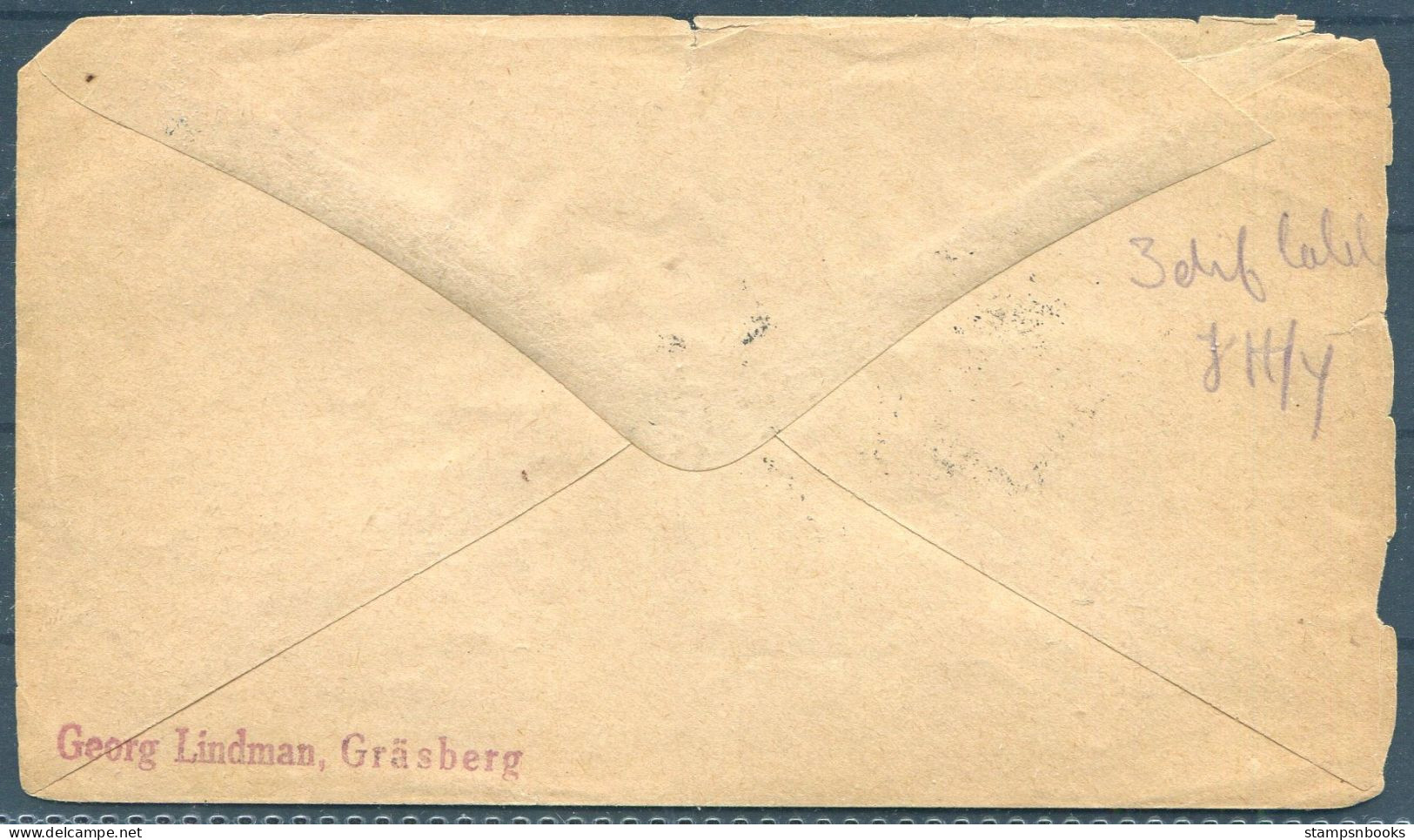 1928 Sweden Malmo - Wien Austria Airmail Luftpost Flight Cover - Covers & Documents