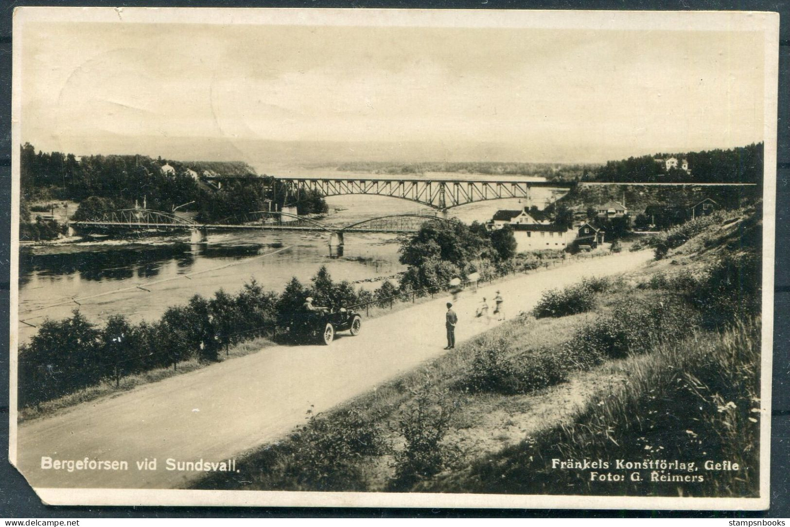 1931 Sweden PKXP Railway TPO - Berlin - Wien Austria Airmail Flight Postcard - Lettres & Documents