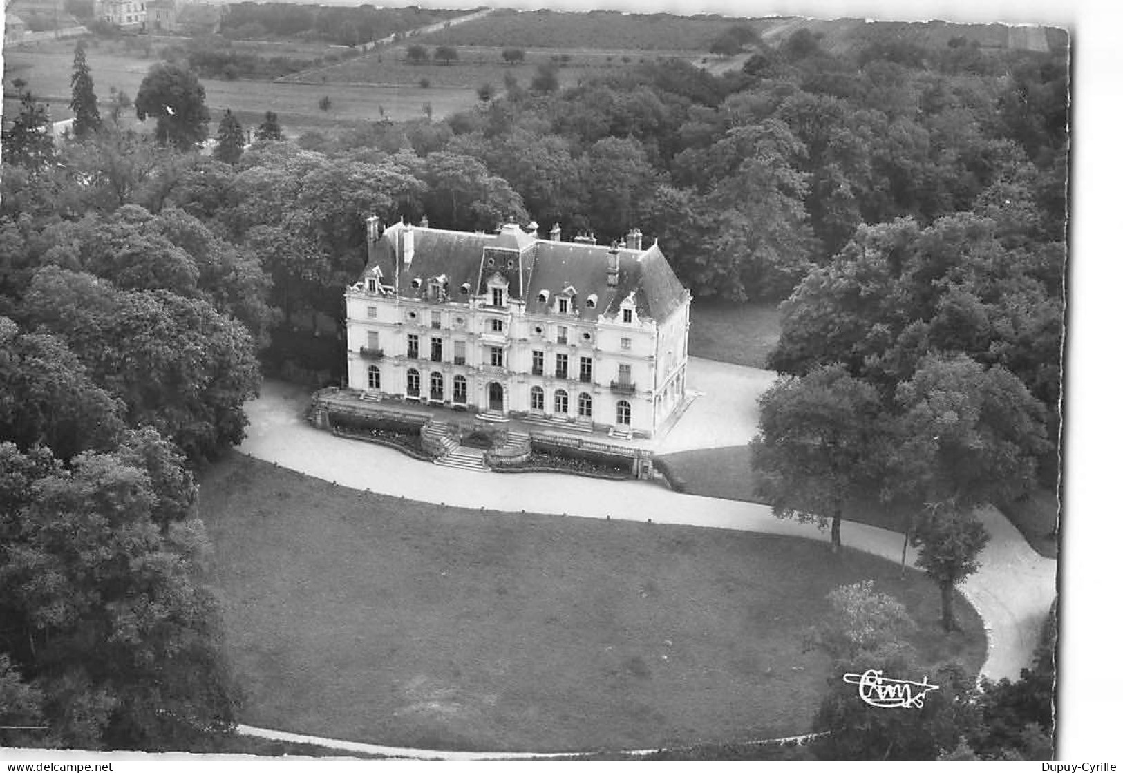 SAINT GERVAIS LA FORET - Le Château - Vue Aérienne - état - Other & Unclassified