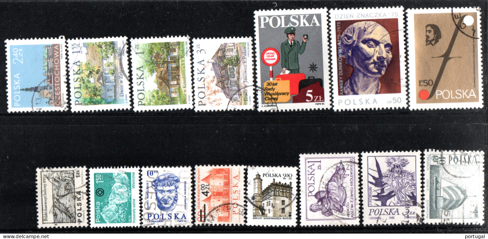Pologne ( 15 Timbres ) - OBLITERE - Sammlungen