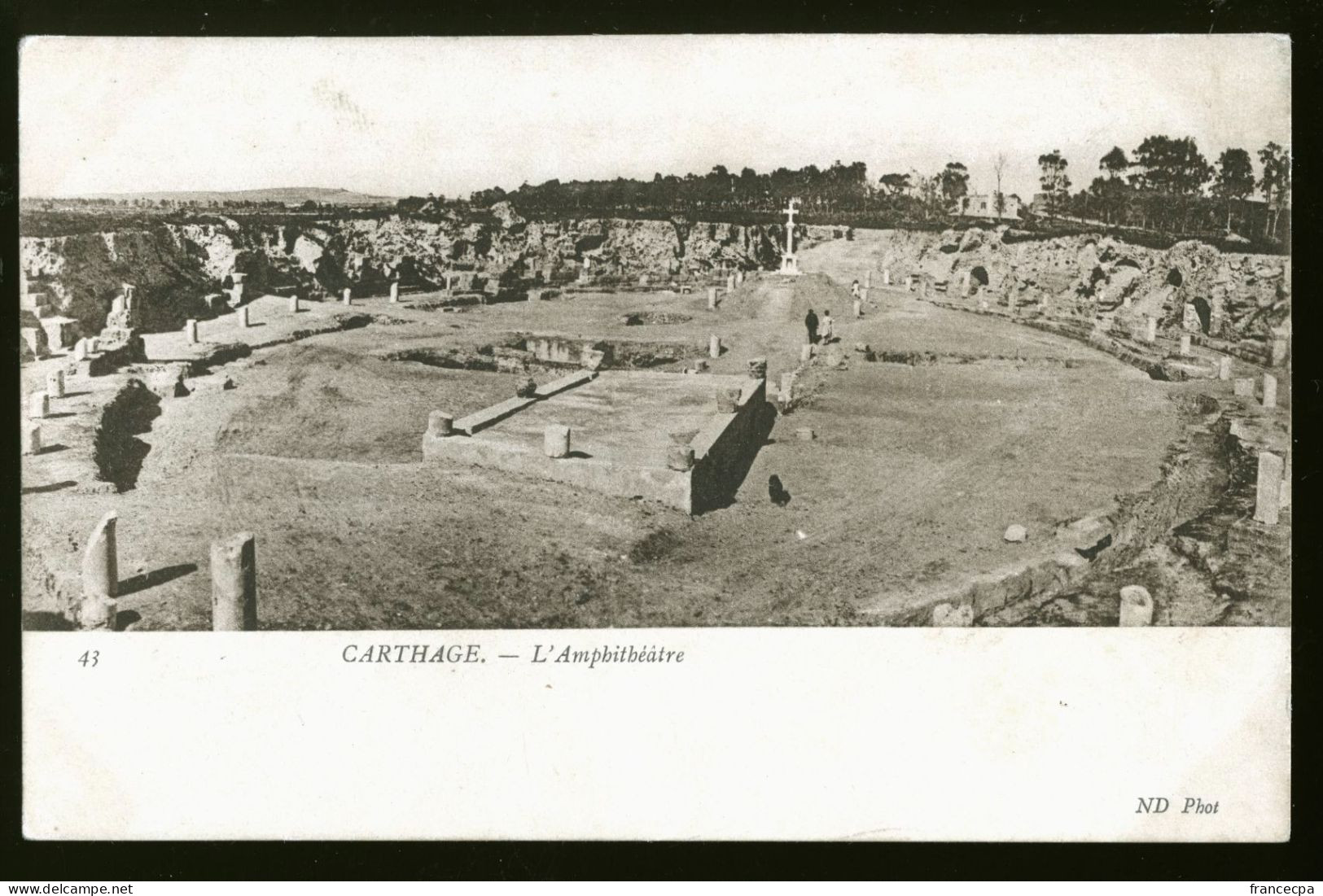 925 - TUNISIE - CARTHAGE - L'Amphithéâtre - Tunisie