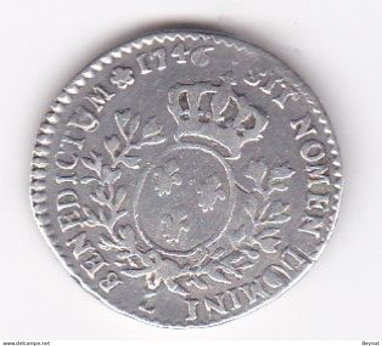 MONNAIE LOUIS XV 1746 ARGENT - 1715-1774 Louis XV Le Bien-Aimé