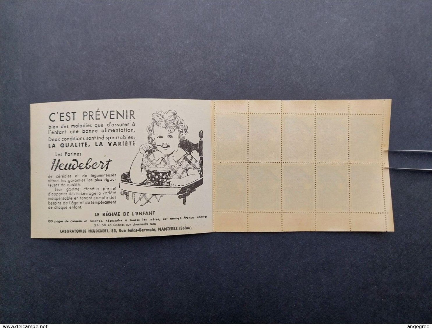 Carnet De 20 Vignette  Anti-tuberculeux C/tuberculose 1935 Neuf **  TBE - 1970-1979