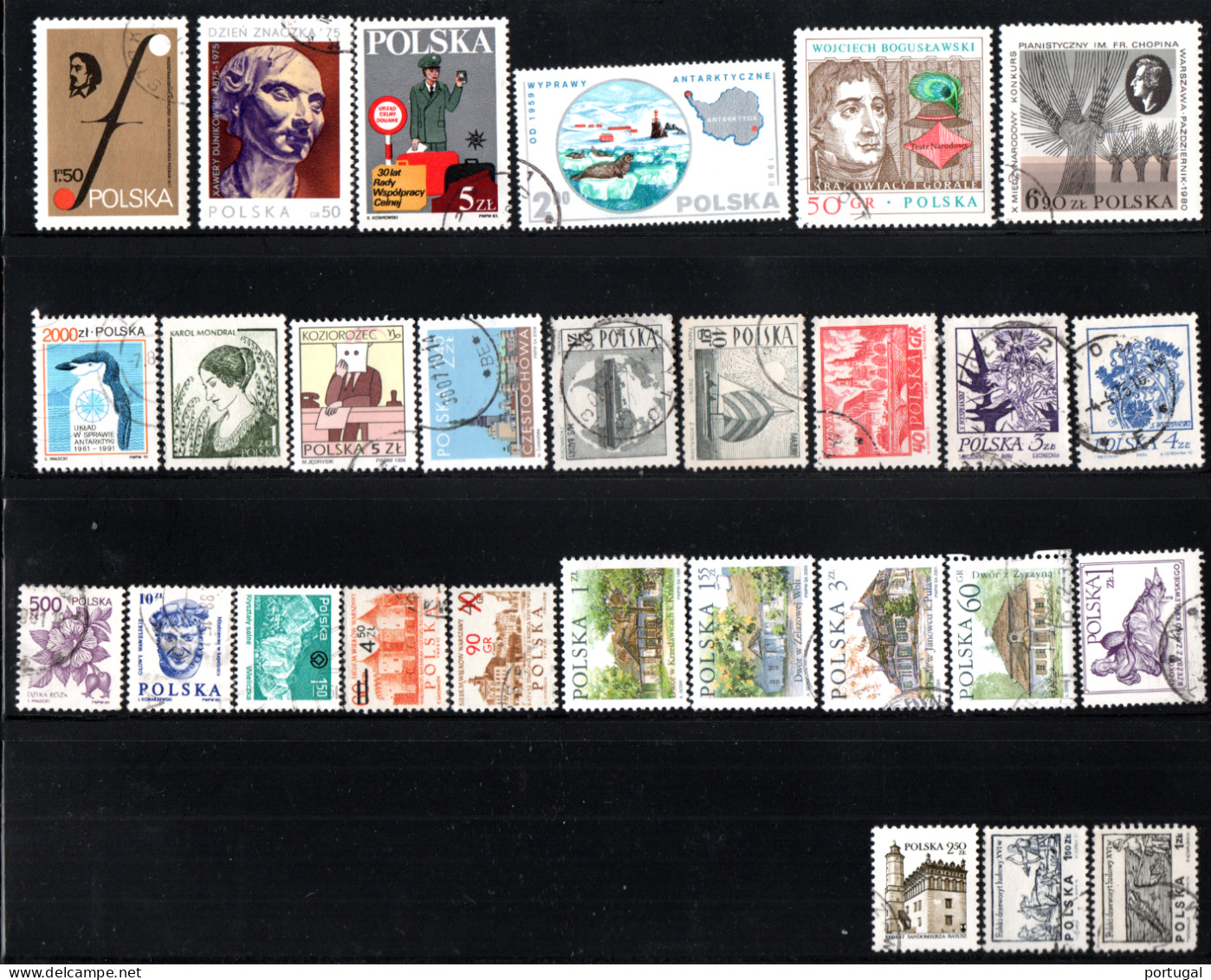 Pologne ( 28 Timbres ) - OBLITERE - Collections