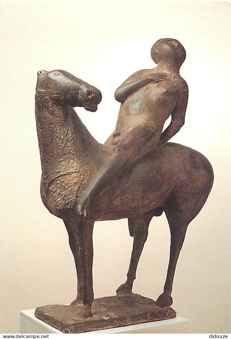 Art - Sculpture - Marino Marini - Paard En Ruiter - Horse En Horseman - Chevaux - CPM - Carte Neuve - Voir Scans Recto-V - Sculptures