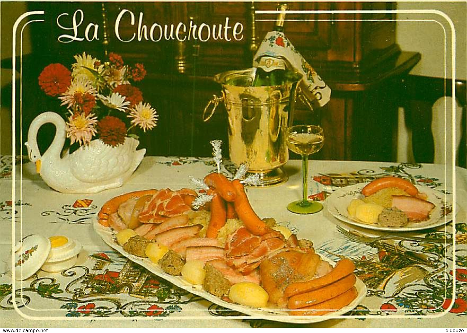 Recettes De Cuisine - Choucroute - Carte Neuve - Gastronomie - CPM - Voir Scans Recto-Verso - Recettes (cuisine)
