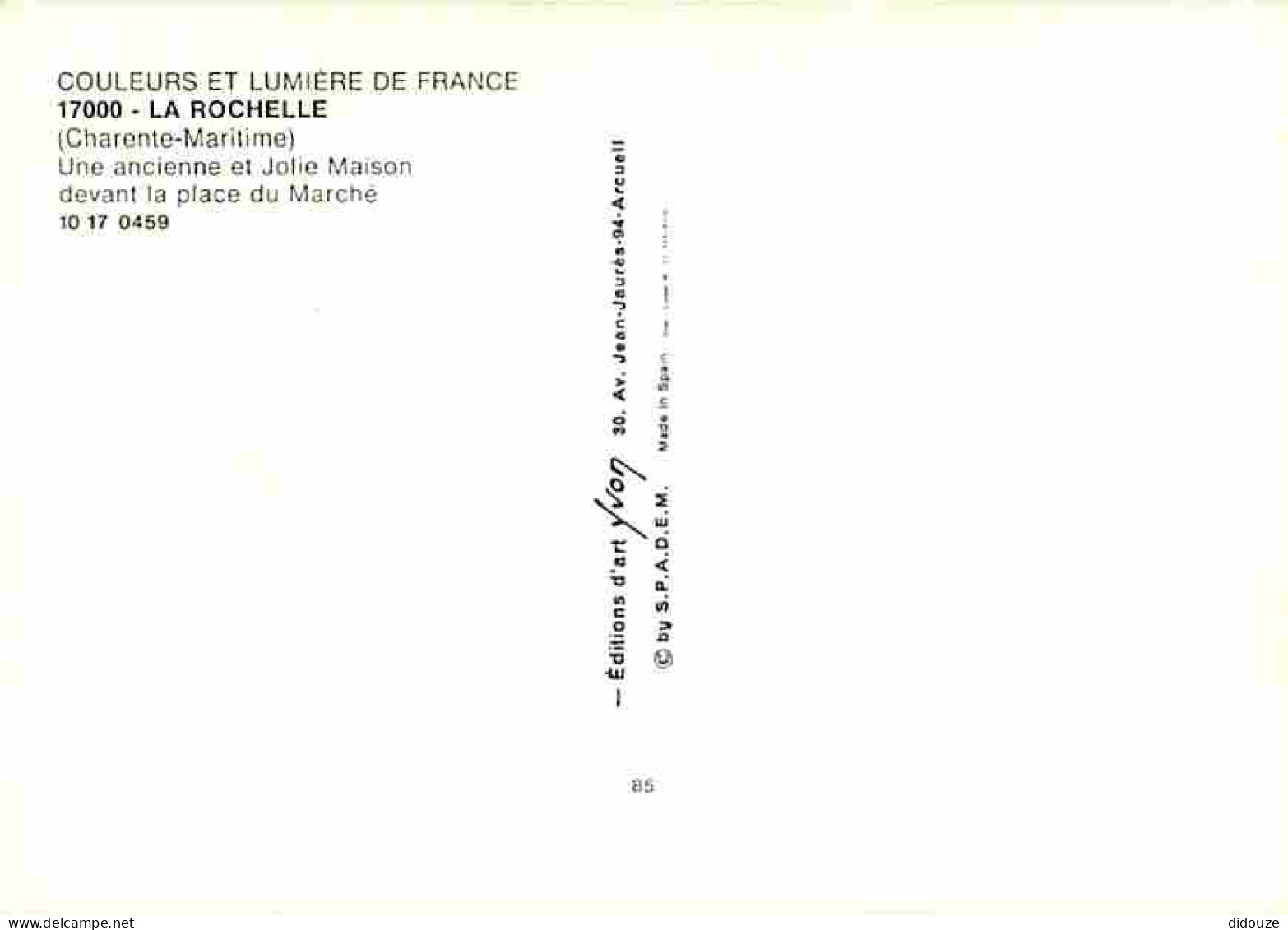 Marchés - La Rochelle - CPM - Voir Scans Recto-Verso - Marchés