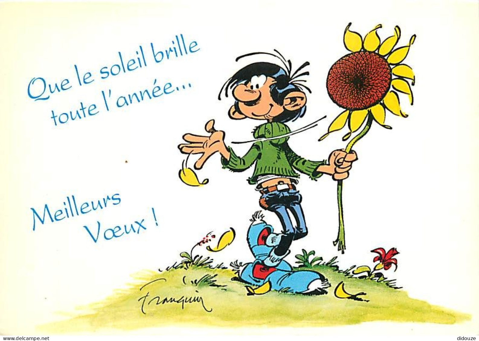 Bandes Dessinées - Gaston Lagaffe - Franquin - CPM - Voir Scans Recto-Verso - Bandes Dessinées