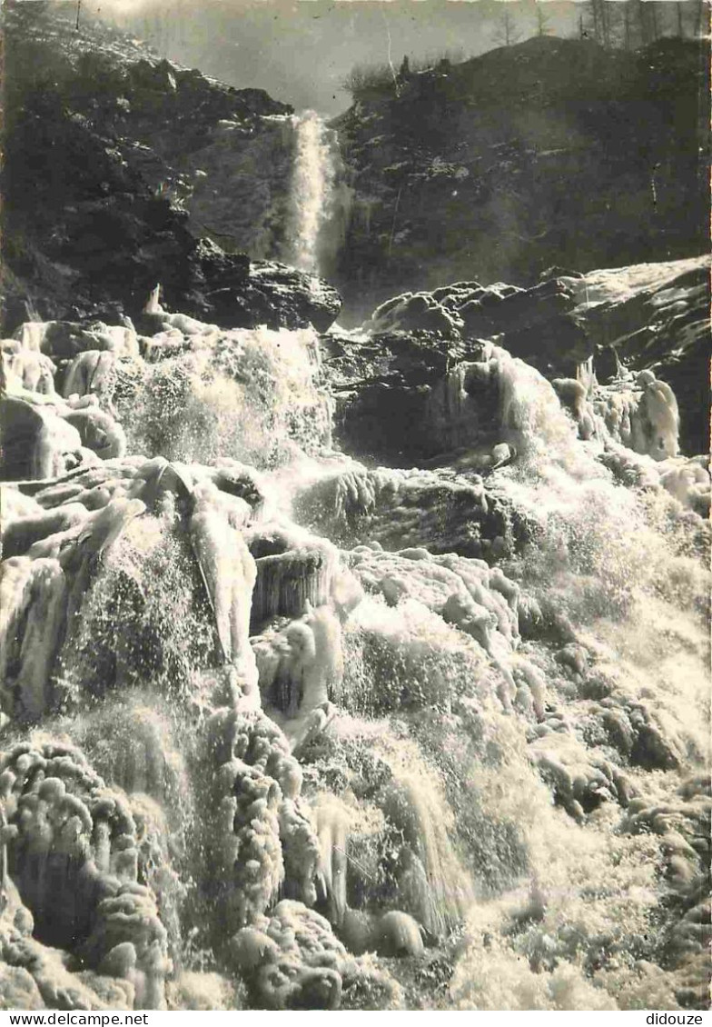 73 - Val D'Isère - Cascade De La Sassière - Mention Photographie Véritable - Carte Dentelée - CPSM Grand Format - Voir S - Val D'Isere