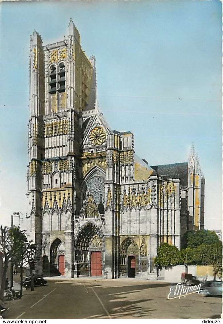 89 - Auxerre - La Cathédrale Saint Etienne - Automobiles - Carte Neuve - CPM - Voir Scans Recto-Verso - Auxerre