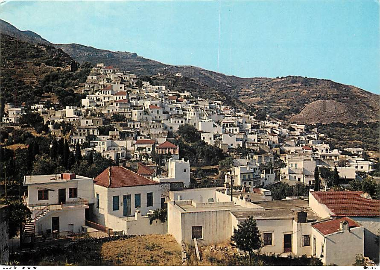 Grèce - Naxos - Le Village Filoti - Carte Neuve - CPM - Voir Scans Recto-Verso - Griekenland