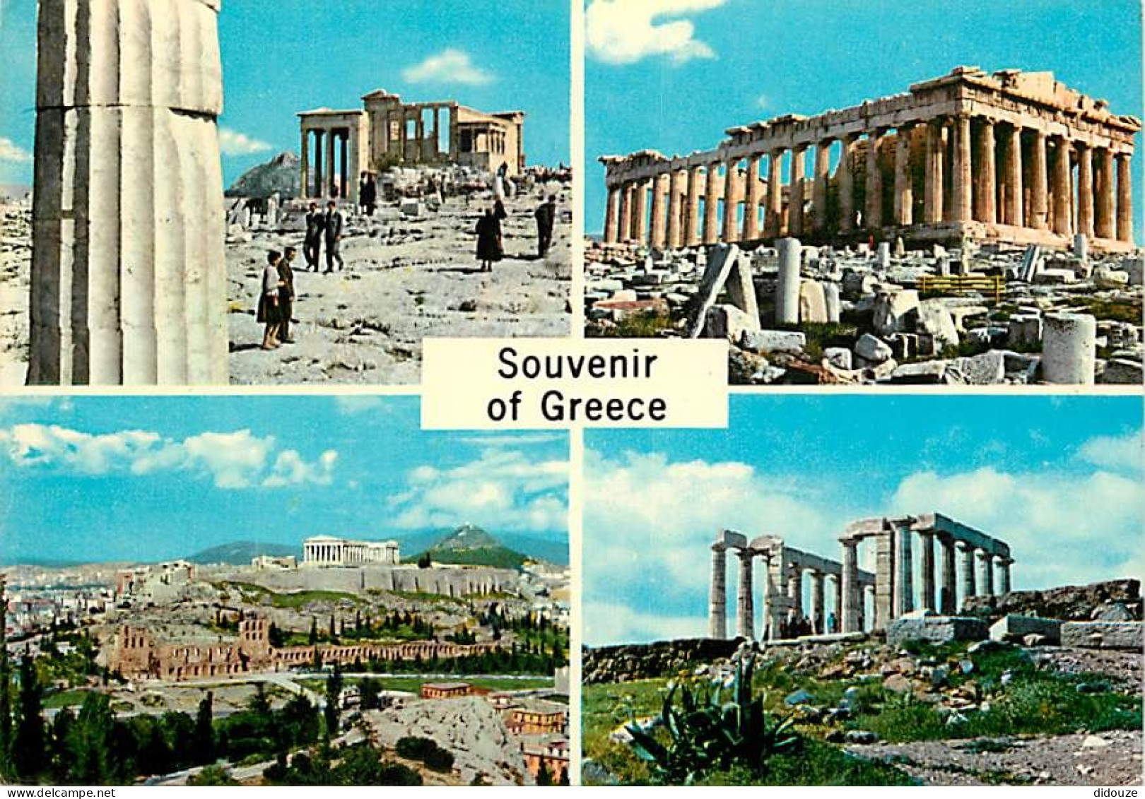 Grèce - Athènes - Athína - L'Acropole - Multivues - Carte Neuve - CPM - Voir Scans Recto-Verso - Grèce