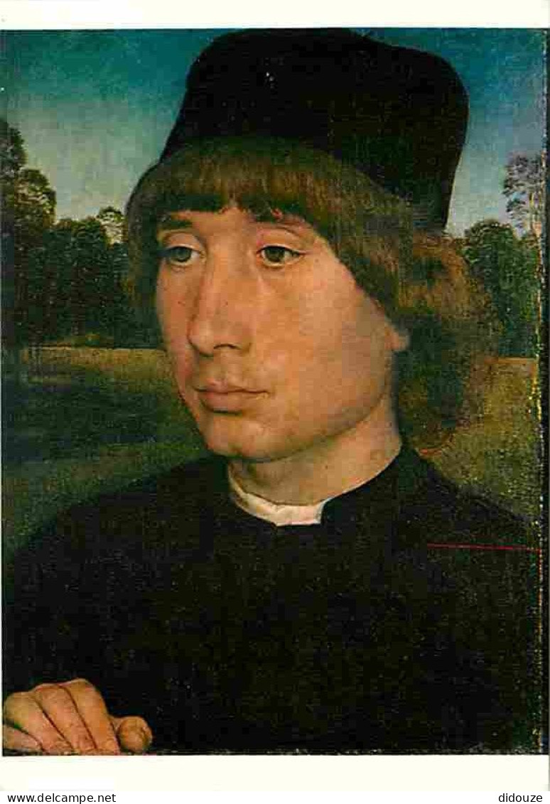 Art - Peinture - Hans Memling - Ritratto Di Giovane - Galleria Dell'Accademia Di Venezia - Carte Neuve - CPM - Voir Scan - Malerei & Gemälde