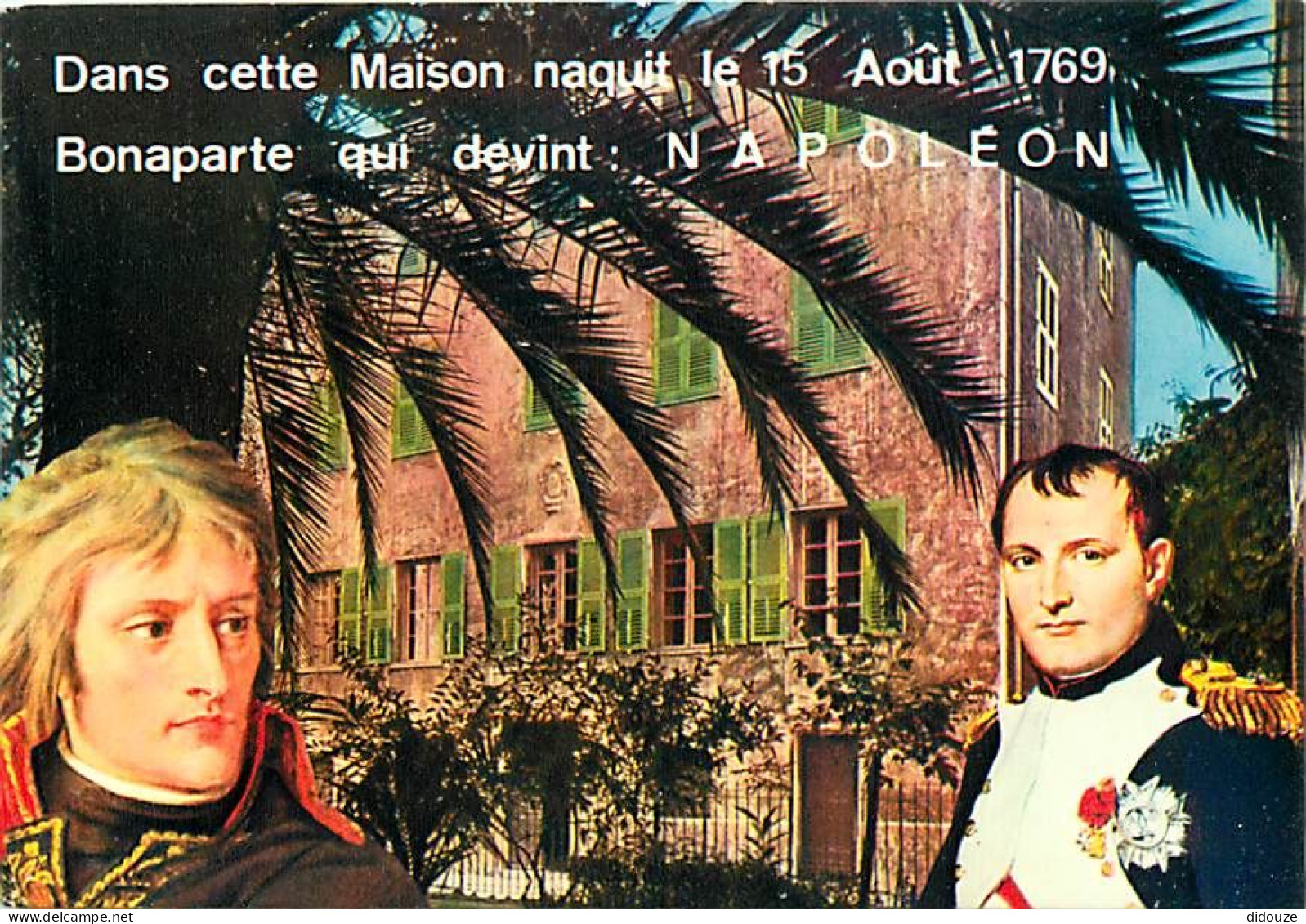 20 - Ajaccio - La Maison Où Naquit Napoléon 1er - Portrait - Carte Neuve - CPM - Voir Scans Recto-Verso - Ajaccio