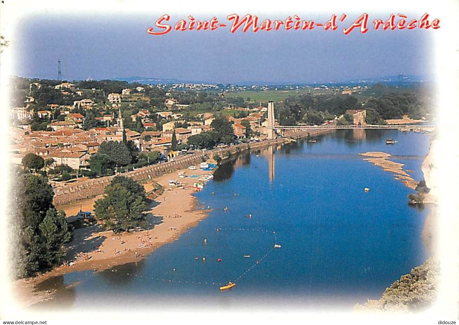 07 - Saint Martin D'Ardèche - Vue Générale Aérienne - CPM - Voir Scans Recto-Verso - Autres & Non Classés