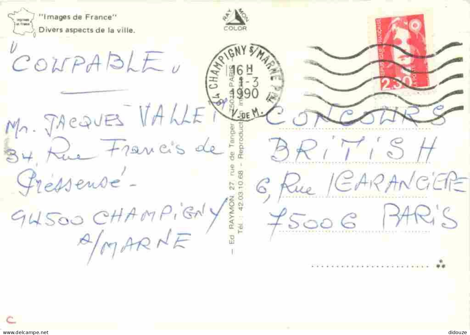 94 - Champigny Sur Marne - Multivues - CPM - Voir Scans Recto-Verso - Champigny Sur Marne