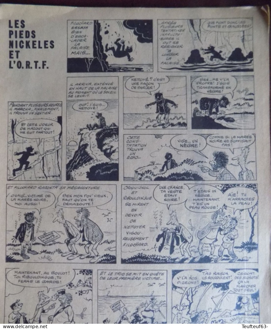 L'Epatant N° 19/1967 Pieds Nickelés - Griffe D'acier - Spa-râ-drâh - Catcheur Nicaise - Jeff Mono - Autre Magazines