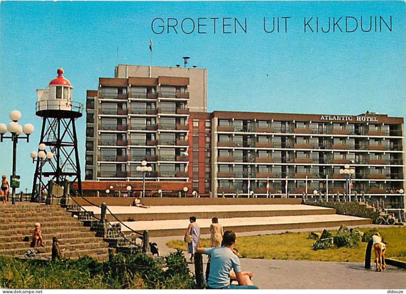 Pays-Bas - Nederland - Kijkduin - Deltaplein Met Atlantichotel En Vuurtoren - CPM - Voir Scans Recto-Verso - Den Haag ('s-Gravenhage)