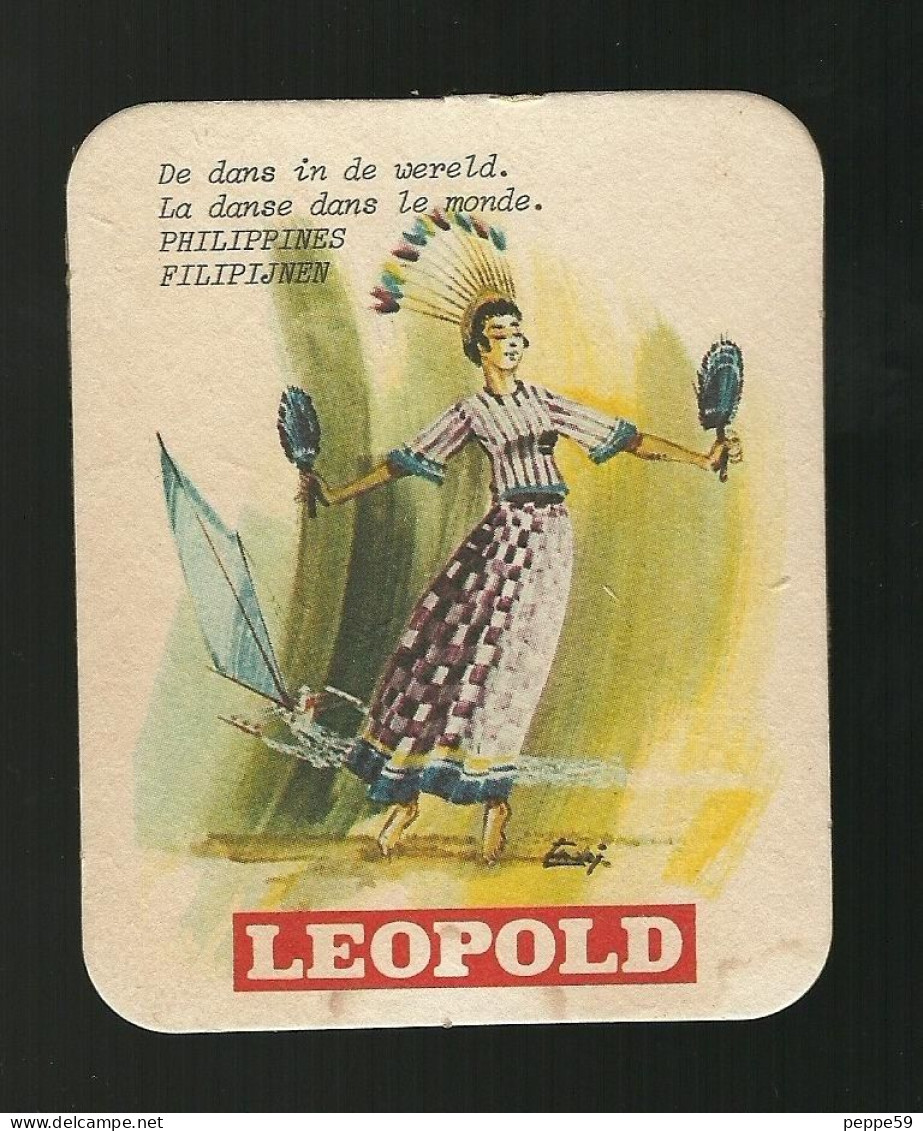 Sotto-boccale O Sottobicchiere - LEOPOLD 1 - Beer Mats - Sousbocks - Bierdeckel - Portavasos - Coaster - Posavasos - Beer Mats