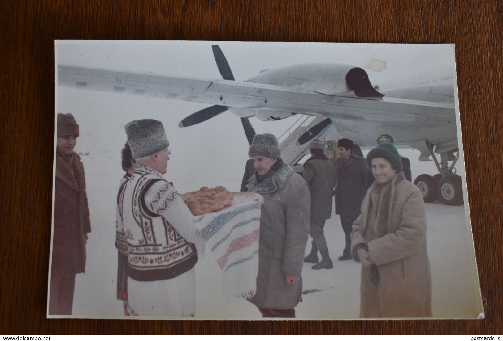 Photo Couple Nicolae Si Elena Ceausescu Dictator Of Romania - Autres & Non Classés