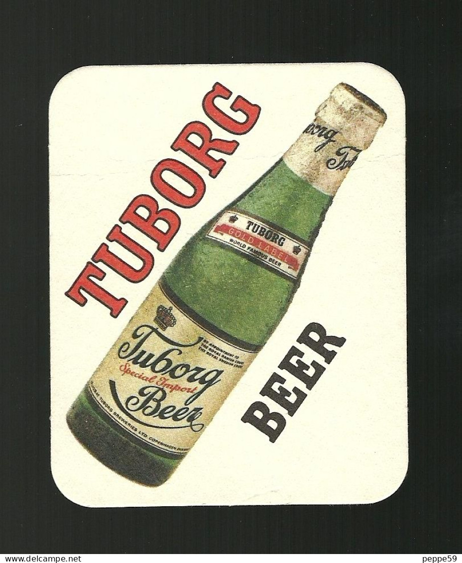 Sotto-boccale O Sottobicchiere - Tuborg Beer   - Birra - Beer Mats - Sousbocks - Bierdeckel  - Coaster - Posavasos - Dec - Sous-bocks