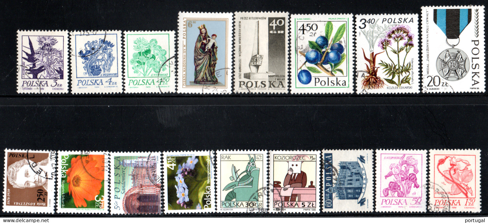 Pologne ( 75 Timbres ) - OBLITERE - Collections