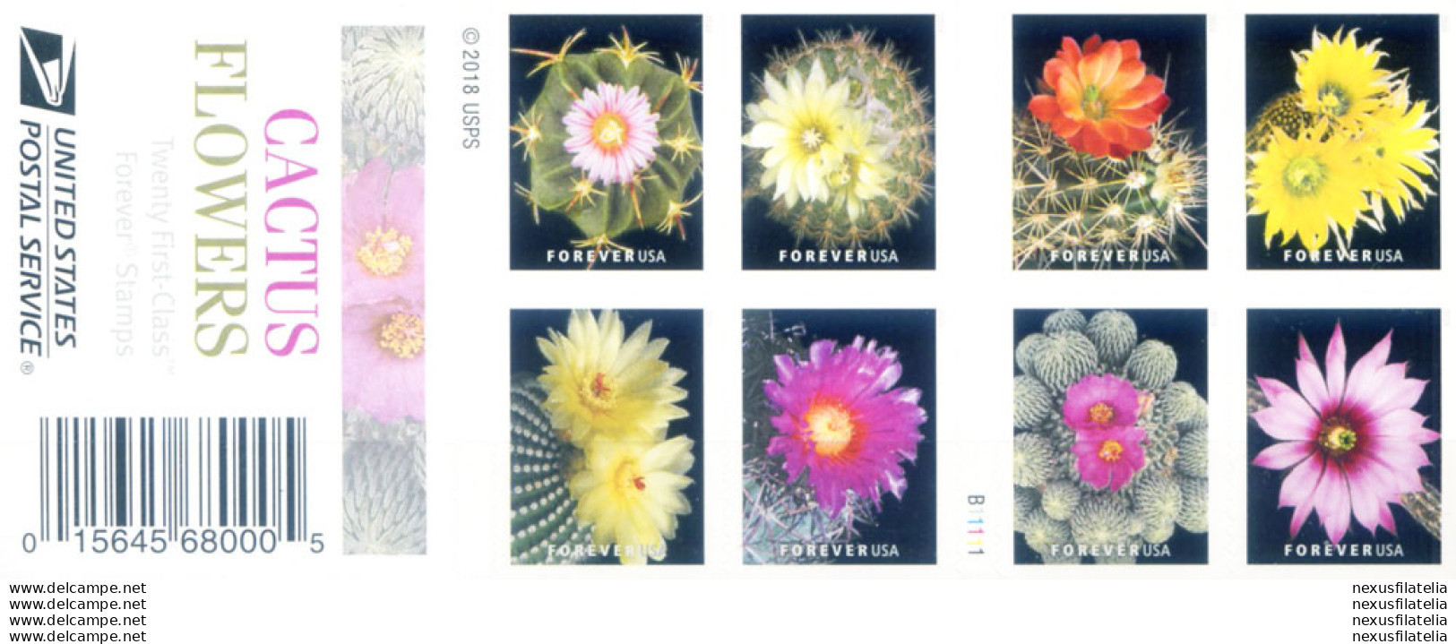 Flora. Fiori Di Cactus 2019. - Blocks & Sheetlets