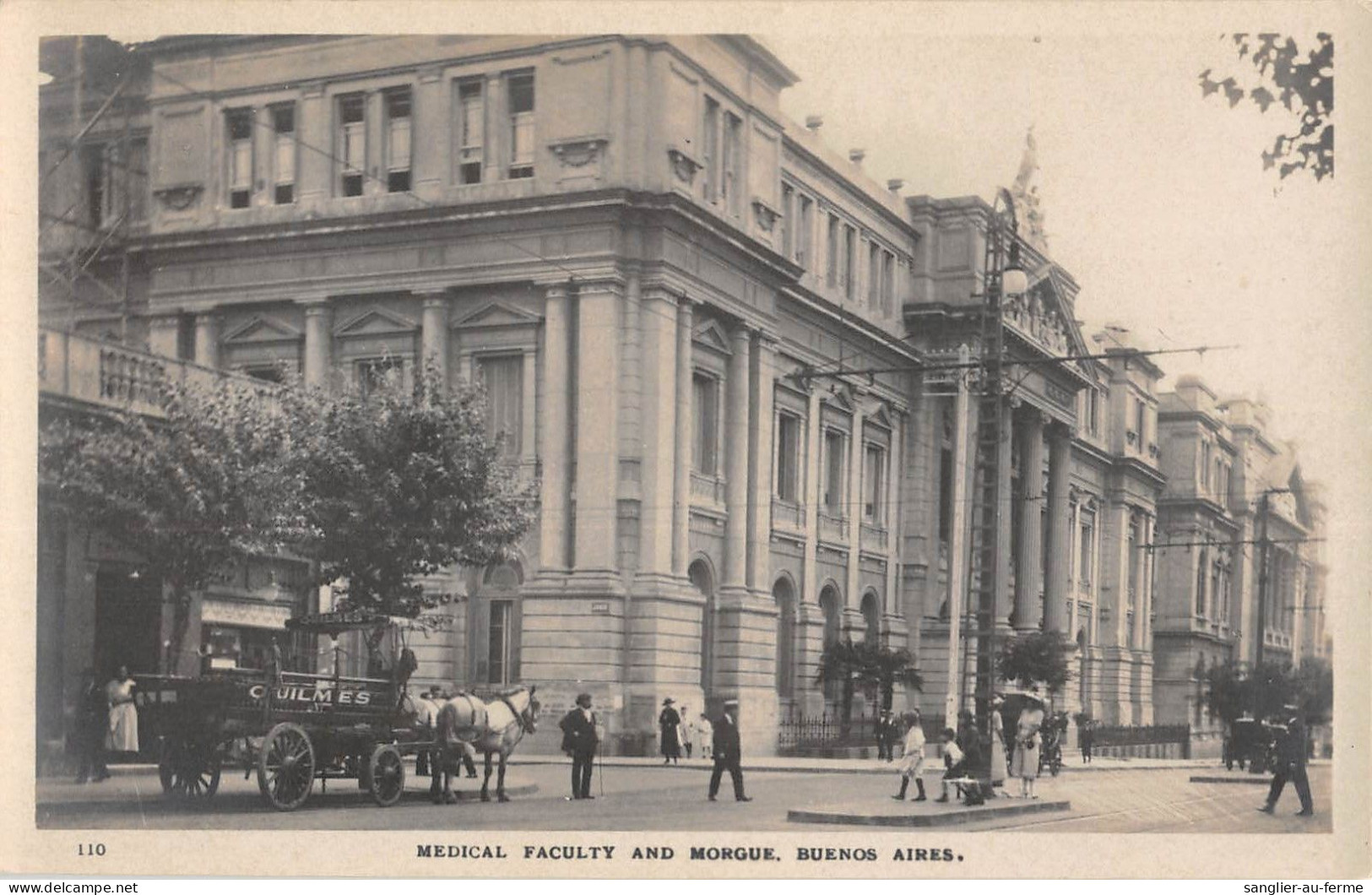 CPA ARGENTINE / BUENOS AIRES / MEDICAL FACULTY AND MORGUE - Argentinië