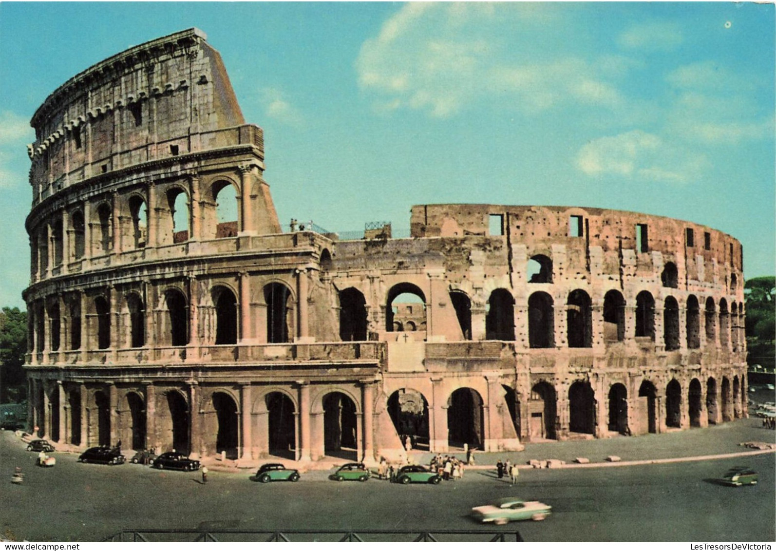 ITALIE - Roma - Il Colosseo - Le Colysée - Coliseum - Kolosseum - Vue Générale - Animé - Carte Postale Ancienne - Colosseum