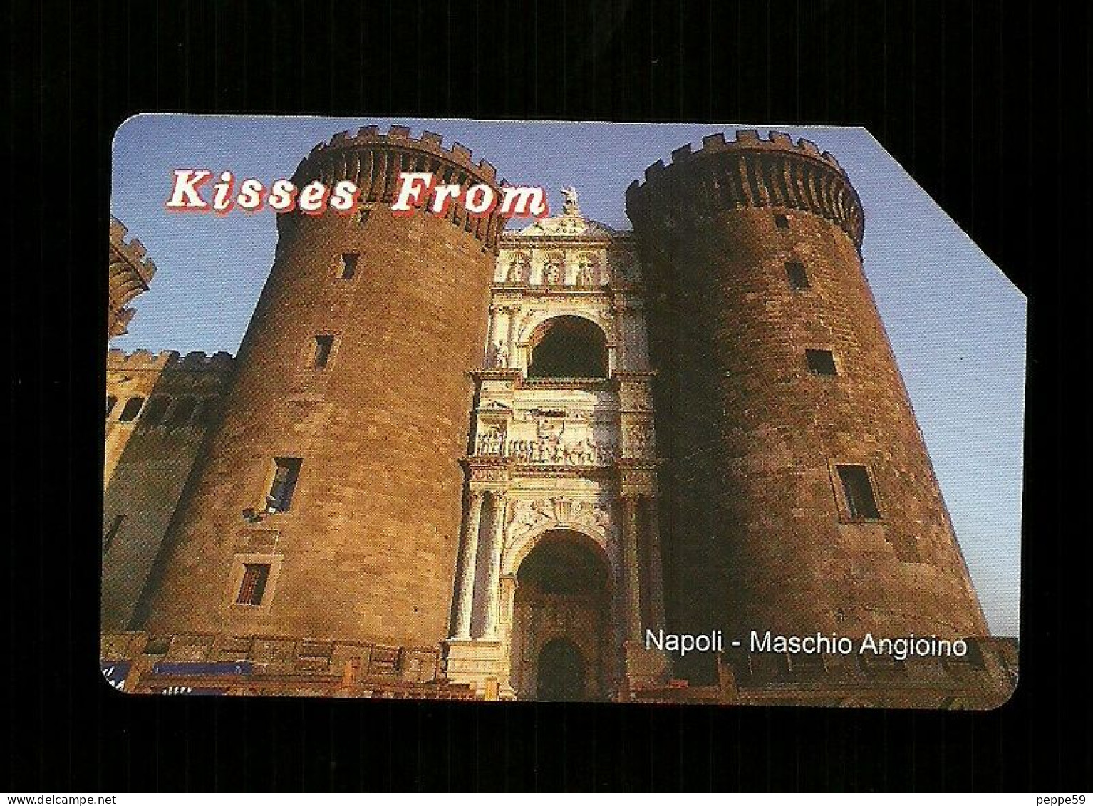 1660 Golden - Kisses From Napoli Da Euro 5.00 Tir. 510.000 Telecom - Public Advertising
