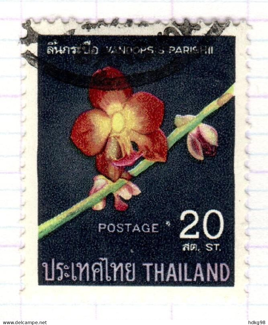 T+ Thailand 1967 Mi 493 Orchidee - Thailand