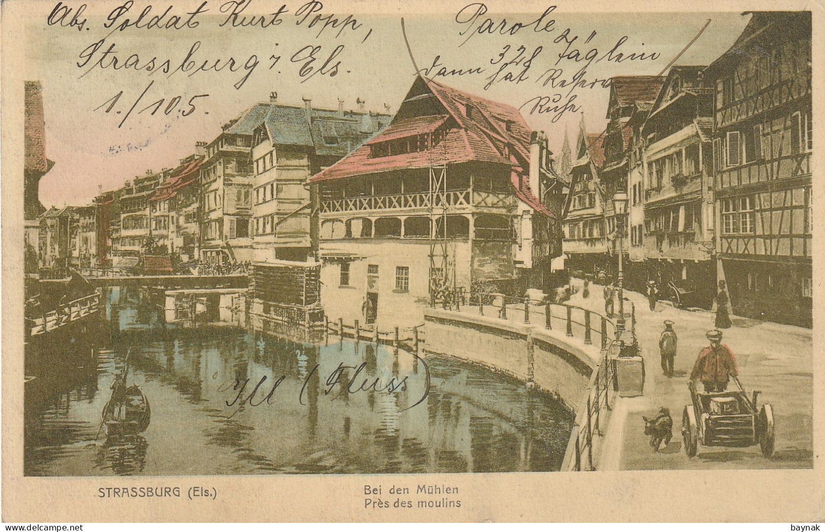 FR3200  --  STRASSBURG   --  PRES DES MOULINS  --  1910 - Strasbourg