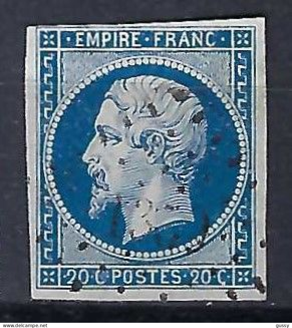 FRANCE Classique, B Obl. PC Des Villes Sur TP Isolés: PC 1359 (Gaillac-du-Tarn,3) Sur Y&T 14Aa - 1853-1860 Napoléon III