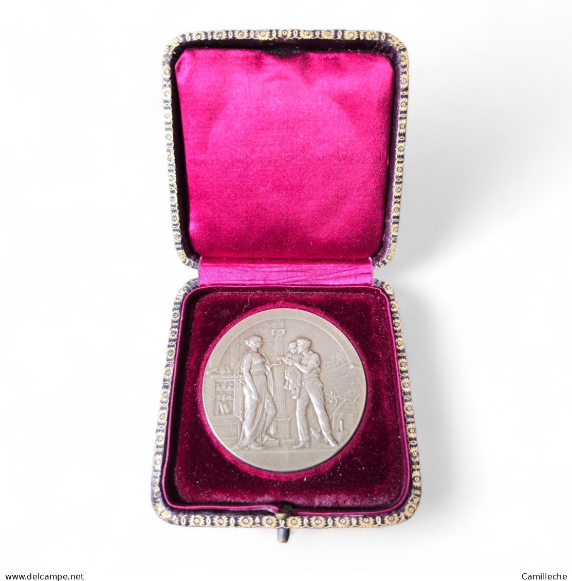 Henri DUBOIS Médaille Argent Caisse D'épargne - Firma's