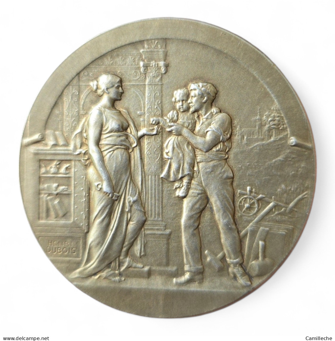 Henri DUBOIS Médaille Argent Caisse D'épargne - Professionals/Firms