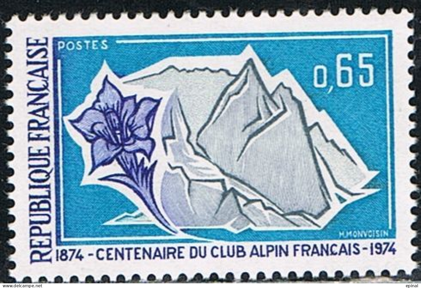 FRANCE : N° 1788 ** (Centenaire Du Club Alpin Français) - PRIX FIXE - - Ungebraucht