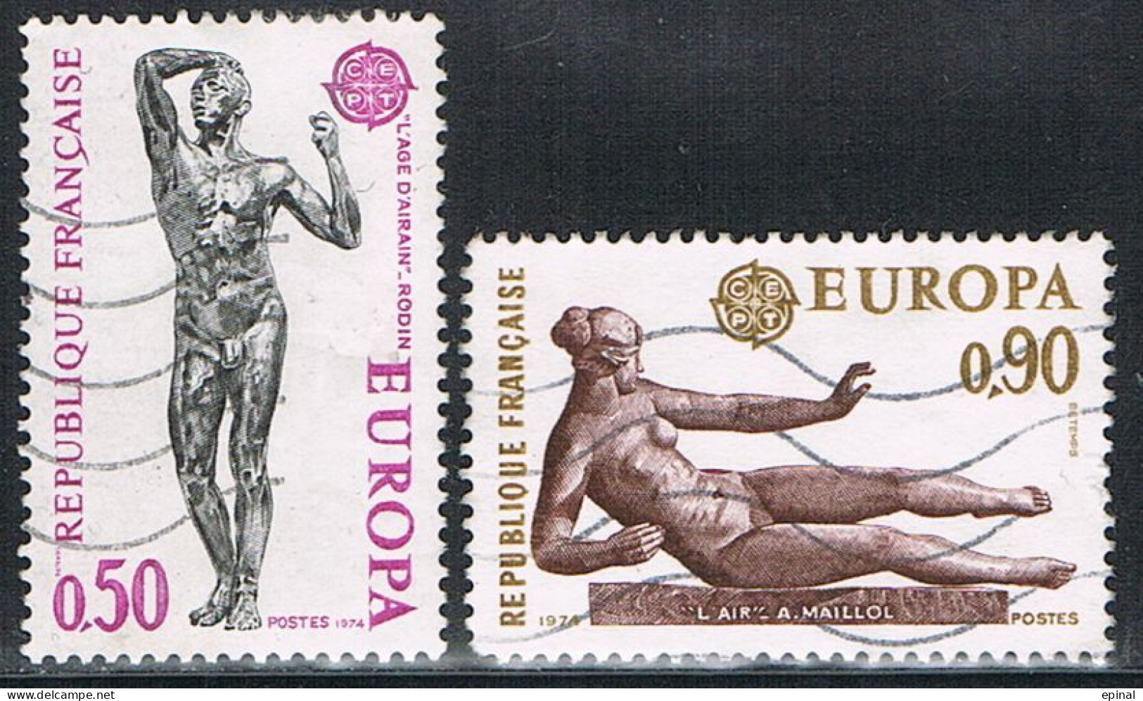 FRANCE : N° 1789 Et 1790 Oblitérés (Europa) - PRIX FIXE - - Used Stamps