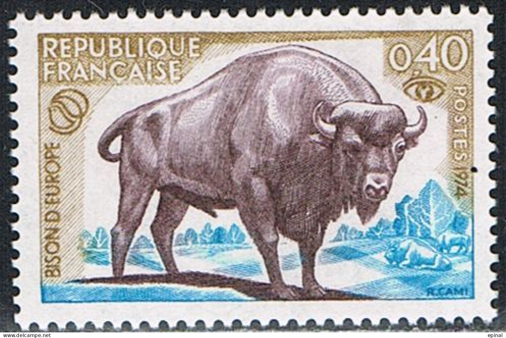 FRANCE : N° 1795 ** (Bison D'Europe) - PRIX FIXE - - Ungebraucht