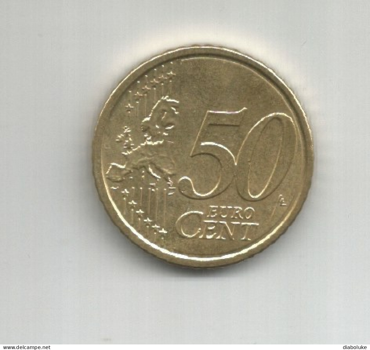(SAN MARINO) 2018, 50 CENT - Circulated Coin - San Marino