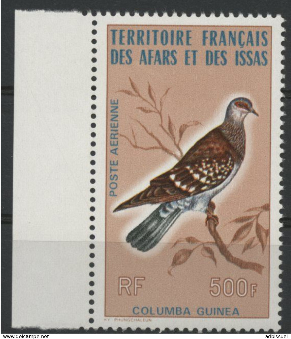 AFARS Et ISSAS POSTE AERIENNE PA N° 105 Neuf ** (MNH) "Colombe / Dove" Qualité TB. - Unused Stamps