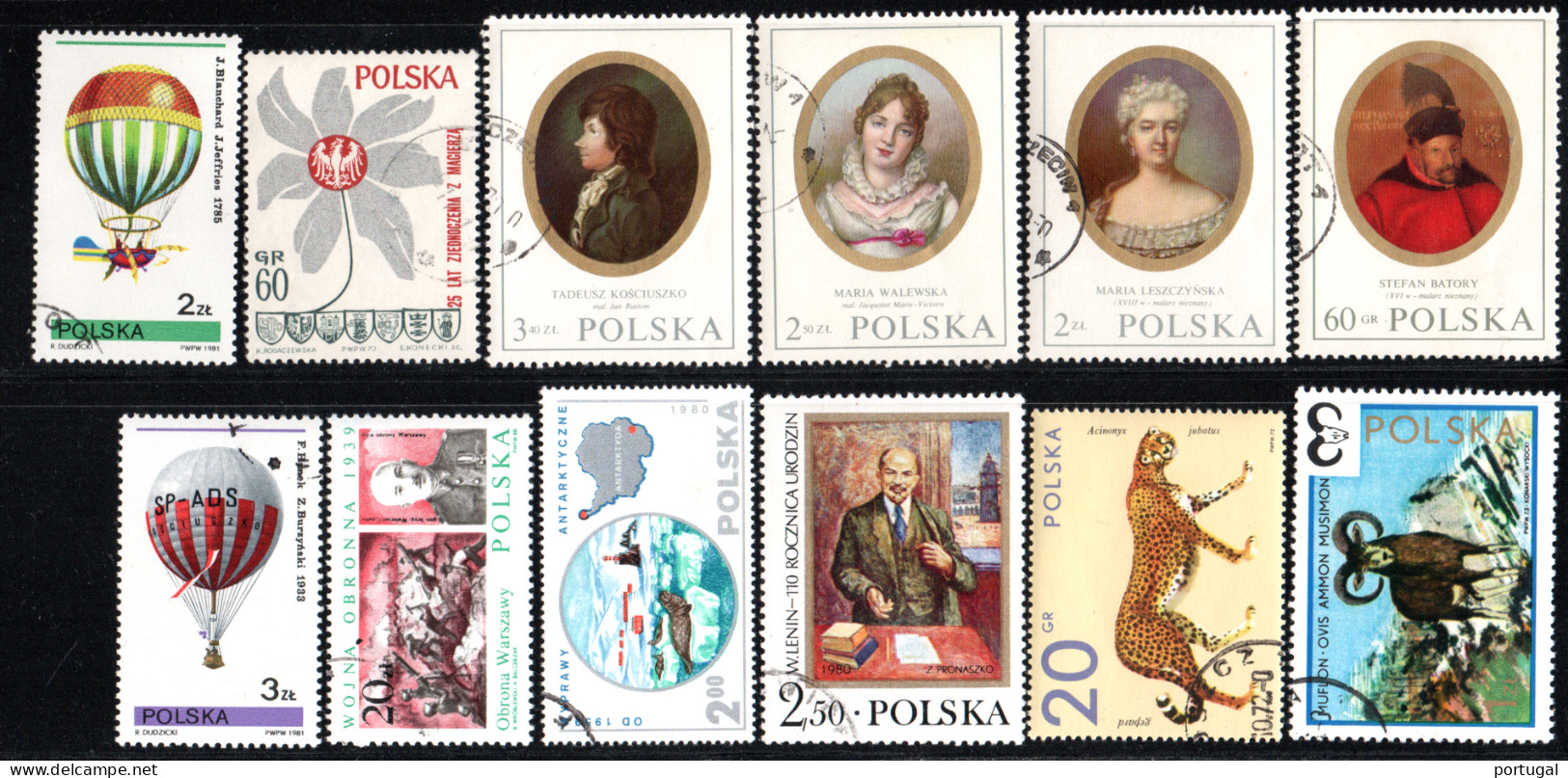 Pologne ( 336 Timbres ) - OBLITERE - Collections