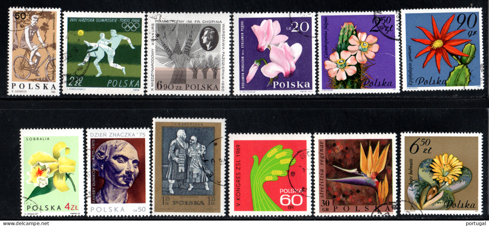 Pologne ( 336 timbres ) - OBLITERE
