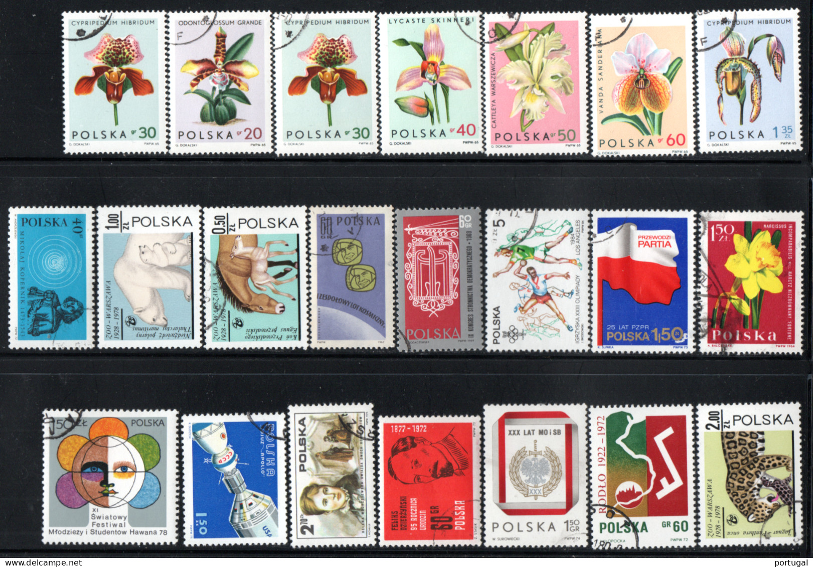 Pologne ( 336 timbres ) - OBLITERE