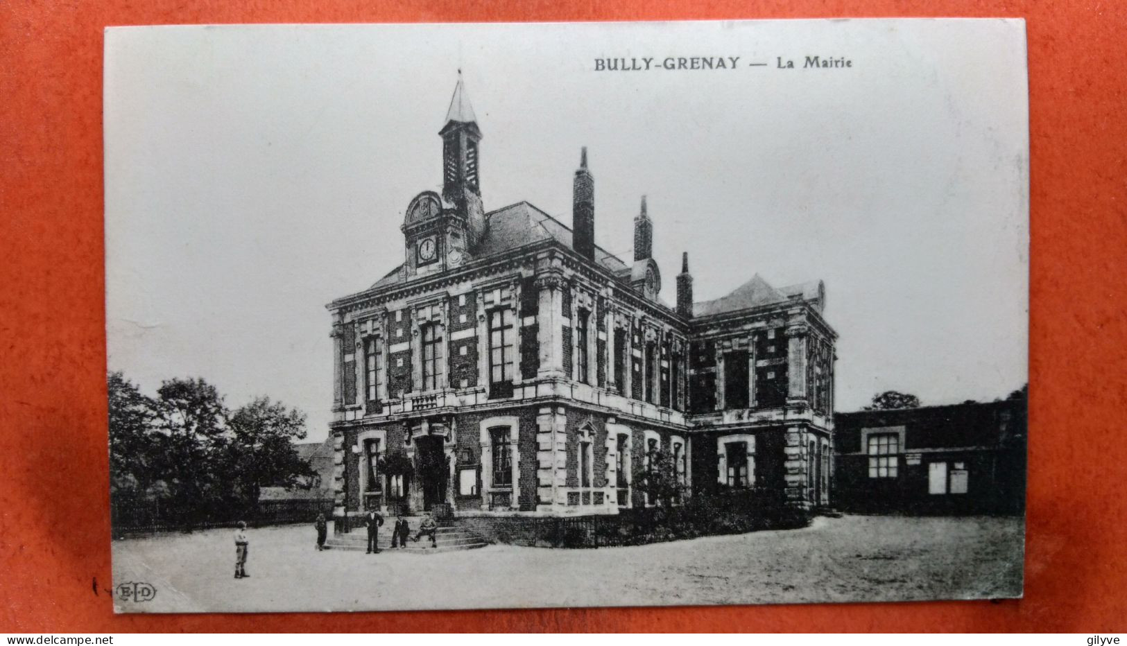 CPA (62) Bully Grenay. La Mairie.  (8A.072) - Autres & Non Classés