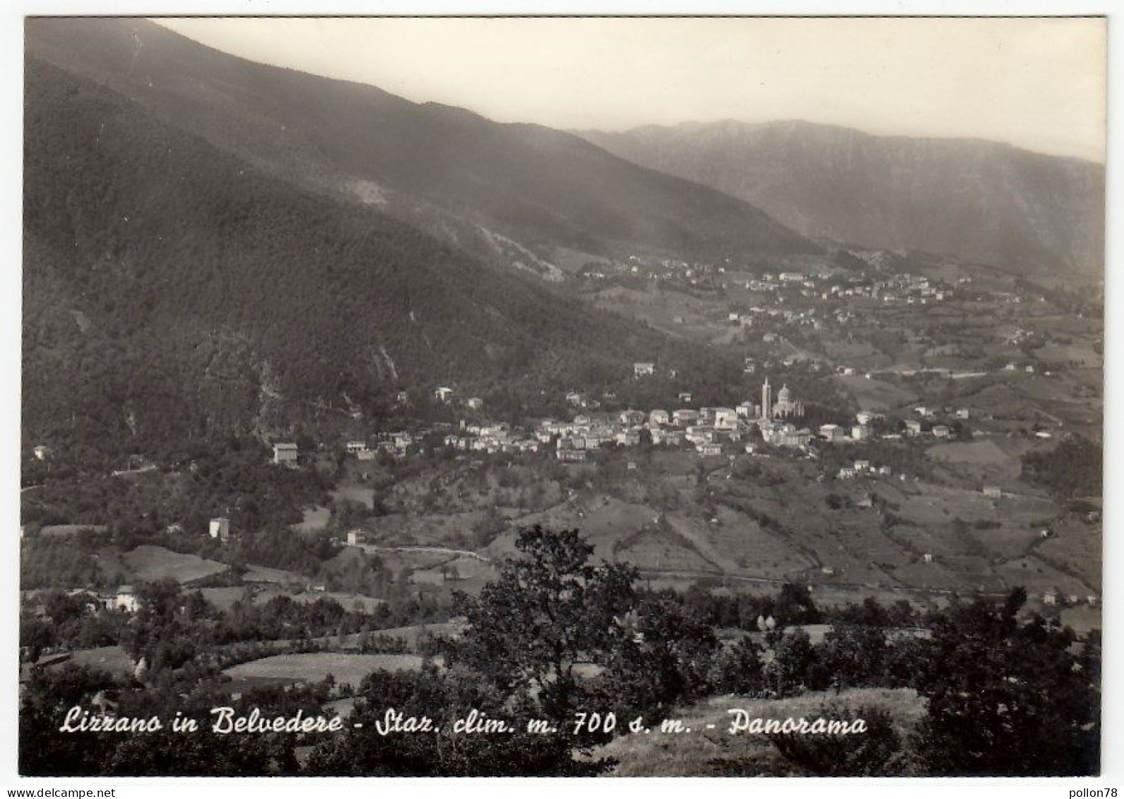 LIZZANO IN BELVEDERE - PANORAMA - BOLOGNA - 1961 - Bologna