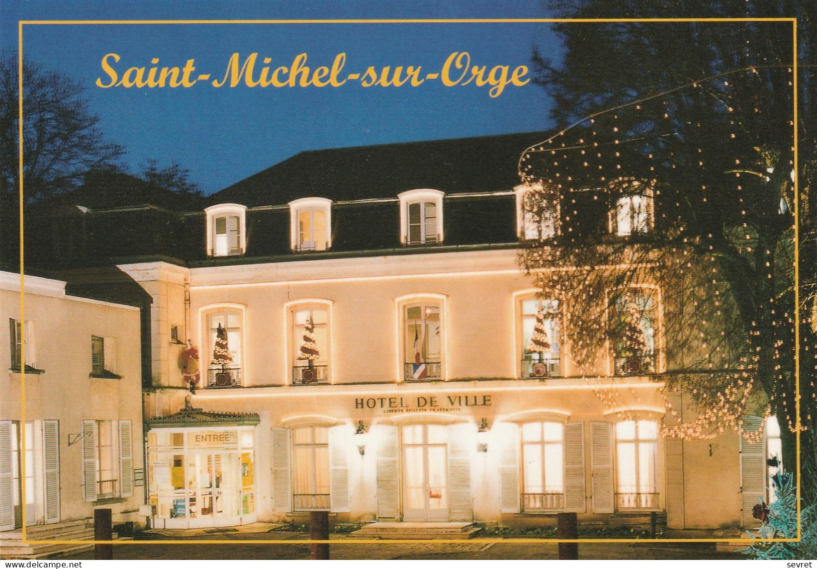 SAINT MICHEL Sur ORGE - Hôtel De Ville   Rare - Saint Michel Sur Orge