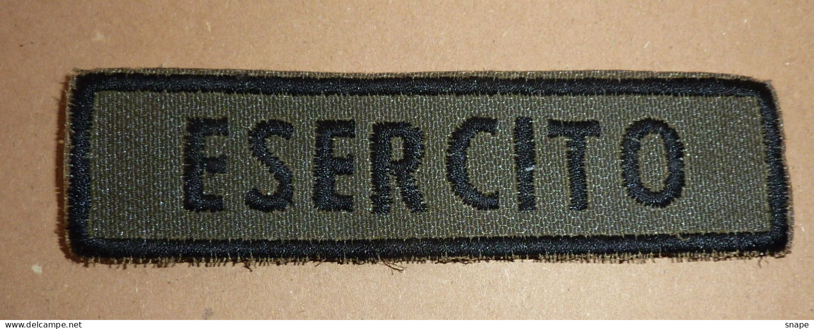 Tag Esercito Velcro Adesivo - Esercito Italiano - Vintage (255-7) - Italian Army Tag Combat Uniform - Army